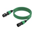 JC1015 XLR 3pin Male to Female Audio Cable, Length:1m(Green) - 1