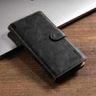 For Motorola Moto G54 N.BEKUS CSJ-P1 Solid Color Leather Phone Case(Black) - 2