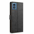 For Motorola Moto G Play 2024 N.BEKUS CSJ-P1 Solid Color Leather Phone Case(Black) - 3