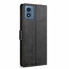 For Motorola Moto G24 N.BEKUS CSJ-P1 Solid Color Leather Phone Case(Black) - 3