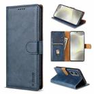 For Motorola Moto G24 N.BEKUS CSJ-P1 Solid Color Leather Phone Case(Blue) - 1