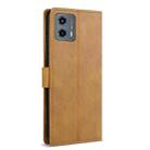 For Motorola Moto G Stylus 2024 N.BEKUS CSJ-P1 Solid Color Leather Phone Case(Brown) - 3