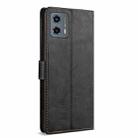 For Motorola Moto G Stylus 2024 N.BEKUS CSJ-P1 Solid Color Leather Phone Case(Black) - 3