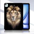 For iPad Air 11 2024 Color Painting Pattern Smart Tablet TPU Case(Lion) - 2