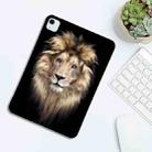 For iPad Air 11 2024 Color Painting Pattern Smart Tablet TPU Case(Lion) - 3