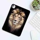 For iPad Pro 11 2024 Color Painting Pattern Smart Tablet TPU Case(Lion) - 3