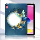 For iPad 2025 / 2022 Color Painting Pattern Smart Tablet TPU Case(Butterfly Circle) - 2