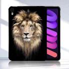 For iPad mini 2024 / mini 6 Color Painting Pattern Smart Tablet TPU Case(Lion) - 2