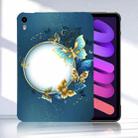 For iPad mini 2024 / mini 6 Color Painting Pattern Smart Tablet TPU Case(Butterfly Circle) - 2
