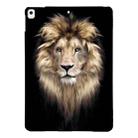 For iPad 10.2 2021 / 2020 / 2019 Color Painting Pattern Smart Tablet TPU Case(Lion) - 1