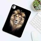 For iPad Pro 13 2024 Color Painting Pattern Smart Tablet TPU Case(Lion) - 3