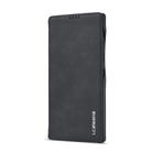 For Samsung Galaxy Note20 Ultra LC.IMEEKE Hon Ancient Series Horizontal Flip Leather Case with Holder & Card Slot(Black) - 2