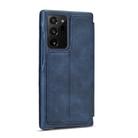 For Samsung Galaxy Note20 Ultra LC.IMEEKE Hon Ancient Series Horizontal Flip Leather Case with Holder & Card Slot(Blue) - 3