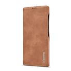 For Samsung Galaxy Note20 Ultra LC.IMEEKE Hon Ancient Series Horizontal Flip Leather Case with Holder & Card Slot(Brown) - 2