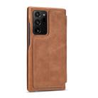 For Samsung Galaxy Note20 Ultra LC.IMEEKE Hon Ancient Series Horizontal Flip Leather Case with Holder & Card Slot(Brown) - 3