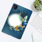 For itel Pad One Color Painting Pattern Smart Tablet TPU Case(Butterfly Circle) - 3