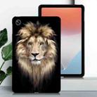 For OPPO Pad Air Color Painting Pattern Smart Tablet TPU Case(Lion) - 2