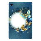 For OPPO Pad Air Color Painting Pattern Smart Tablet TPU Case(Butterfly Circle) - 1