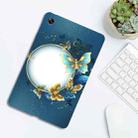 For OPPO Pad Air Color Painting Pattern Smart Tablet TPU Case(Butterfly Circle) - 3