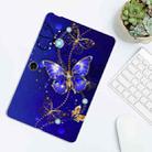 For OPPO Pad Neo / Pad Air2 / Pad Go Color Painting Pattern Smart Tablet TPU Case(Blue Butterfly) - 3
