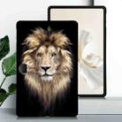 For Honor Pad 9 Color Painting Pattern Smart Tablet TPU Case(Lion) - 2