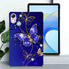 For Honor Pad X8 Pro / X9 Color Painting Pattern Smart Tablet TPU Case(Blue Butterfly) - 2