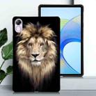 For Honor Pad X8 Pro / X9 Color Painting Pattern Smart Tablet TPU Case(Lion) - 2