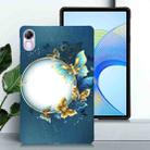 For Honor Pad X8 Pro / X9 Color Painting Pattern Smart Tablet TPU Case(Butterfly Circle) - 2