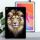 For Huawei MatePad T 10s Color Painting Pattern Smart Tablet TPU Case(Lion) - 2