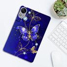 For Huawei MatePad 11.5 S Color Painting Pattern Smart Tablet TPU Case(Blue Butterfly) - 3