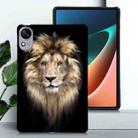 For Huawei MatePad 11.5 S Color Painting Pattern Smart Tablet TPU Case(Lion) - 2