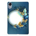 For Huawei MatePad 11.5 S Color Painting Pattern Smart Tablet TPU Case(Butterfly Circle) - 1