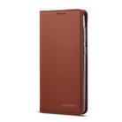 For Samsung Galaxy A21s LC.IMEEKE LC-002 Series Skin Hand Feeling PU + TPU Horizontal Flip Leather Case with Holder & Card Slot & Wallet(Brown) - 2