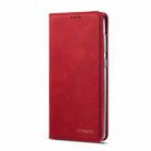 For Samsung Galaxy A21s LC.IMEEKE LC-002 Series Skin Hand Feeling PU + TPU Horizontal Flip Leather Case with Holder & Card Slot & Wallet(Red) - 2