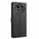 For OPPO A2 Pro N.BEKUS CSJ-P1 Solid Color Leather Phone Case(Black) - 3