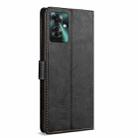 For OPPO Reno11 F 5G N.BEKUS CSJ-P1 Solid Color Leather Phone Case(Black) - 3