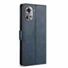 For OPPO Reno11 Pro 5G Global N.BEKUS CSJ-P1 Solid Color Leather Phone Case(Blue) - 3