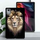 For Lenovo Tab K11 Plus Color Painting Pattern Smart Tablet TPU Case(Lion) - 2
