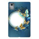 For Lenovo Tab K11 Plus Color Painting Pattern Smart Tablet TPU Case(Butterfly Circle) - 1