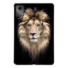 For Lenovo Tab M11 / Xiaoxin Pad 2024 Color Painting Pattern Smart Tablet TPU Case(Lion) - 1