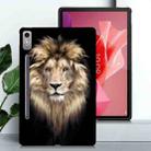 For Lenovo Tab P12 Color Painting Pattern Smart Tablet TPU Case(Lion) - 2