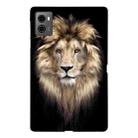 For Lenovo Legion Y700 2023 Color Painting Pattern Smart Tablet TPU Case(Lion) - 1