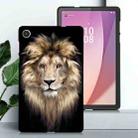 For Lenovo Tab M8 4th Gen Color Painting Pattern Smart Tablet TPU Case(Lion) - 2