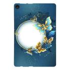 For Lenovo Tab M10 3rd Gen Color Painting Pattern Smart Tablet TPU Case(Butterfly Circle) - 1