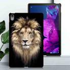 For Lenovo Tab P11 TB-J606F Color Painting Pattern Smart Tablet TPU Case(Lion) - 2