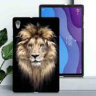 For Lenovo Tab M10 HD Gen 2 Color Painting Pattern Smart Tablet TPU Case(Lion) - 2