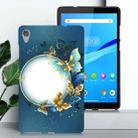 For Lenovo Tab M8 HD Color Painting Pattern Smart Tablet TPU Case(Butterfly Circle) - 2