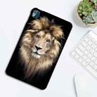 For Nokia T10 Color Painting Pattern Smart Tablet TPU Case(Lion) - 3