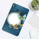 For Nokia T10 Color Painting Pattern Smart Tablet TPU Case(Butterfly Circle) - 3