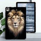 For Nokia T21 Color Painting Pattern Smart Tablet TPU Case(Lion) - 2